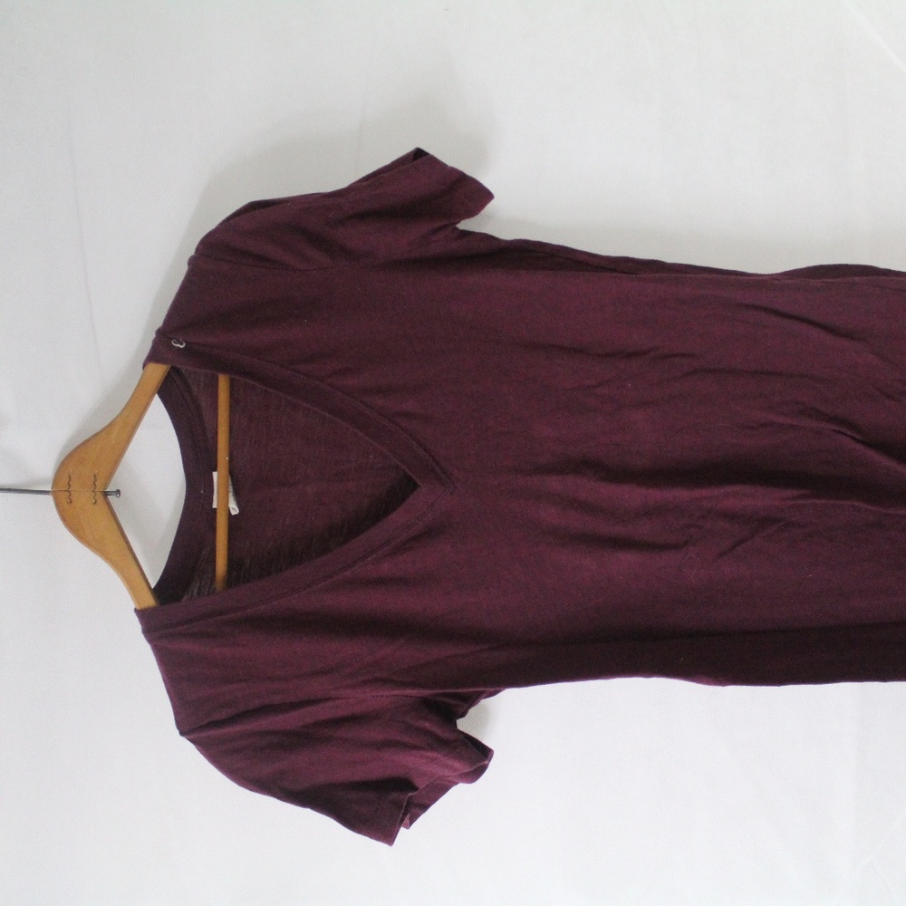 PINK V-Cut Short Sleeve Tee